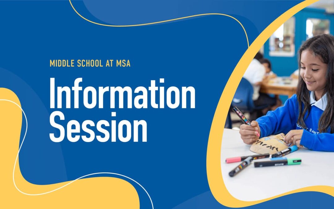 Join Our Middle School Info Session on November 6